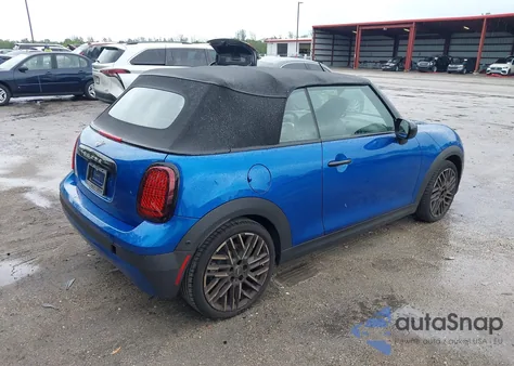 2025 Mini Convertible Cooper из США, поврежденный, VIN WMW13GX05S2W94389